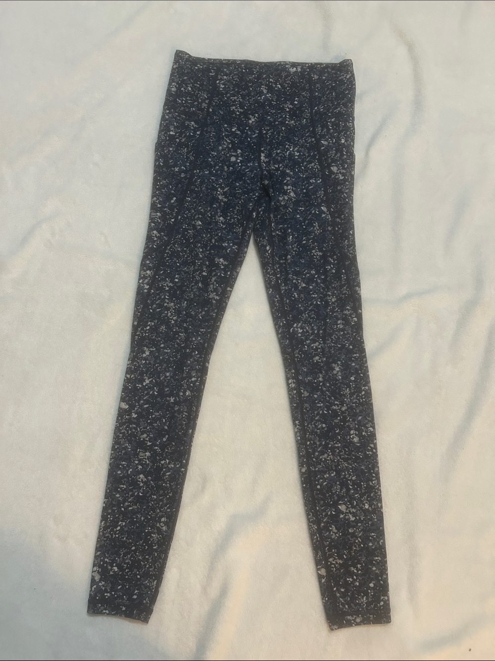 Athleta Women’s Leggings Navy Speckle Print  Size XS